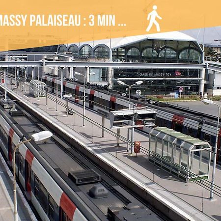 Cozy Appart 5 A 3' De La Gare - Cozy Houses Palaiseau Luaran gambar