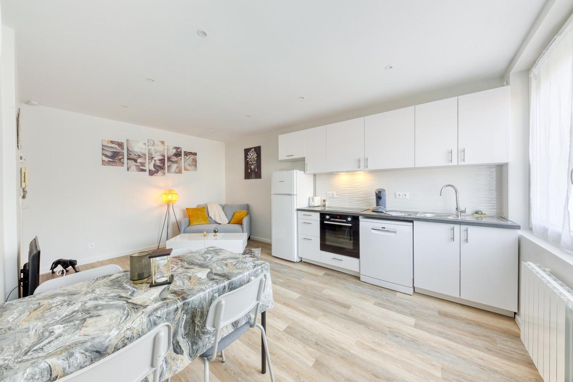 Cozy Appart 5 A 3' De La Gare - Cozy Houses Palaiseau Luaran gambar